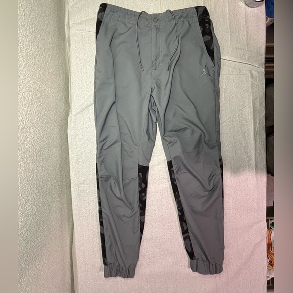 Jordan AJ City Premium Men’s Jogger Pants Wool Panels Fantastic Condition SZ36 - Picture 1 of 12